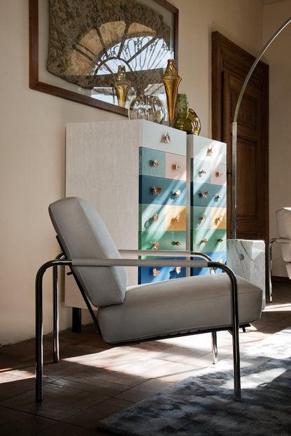 Fauteuil Susanna 852 de Gabriele Mucchi - Zanotta, vue 3 - Zanotta