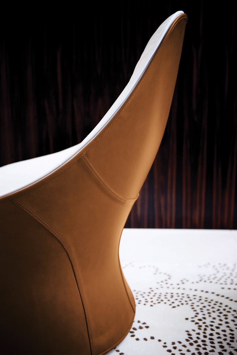 Fauteuil Derby 875 de Noé Duchaufour-Lawrance - Zanotta, vue 3