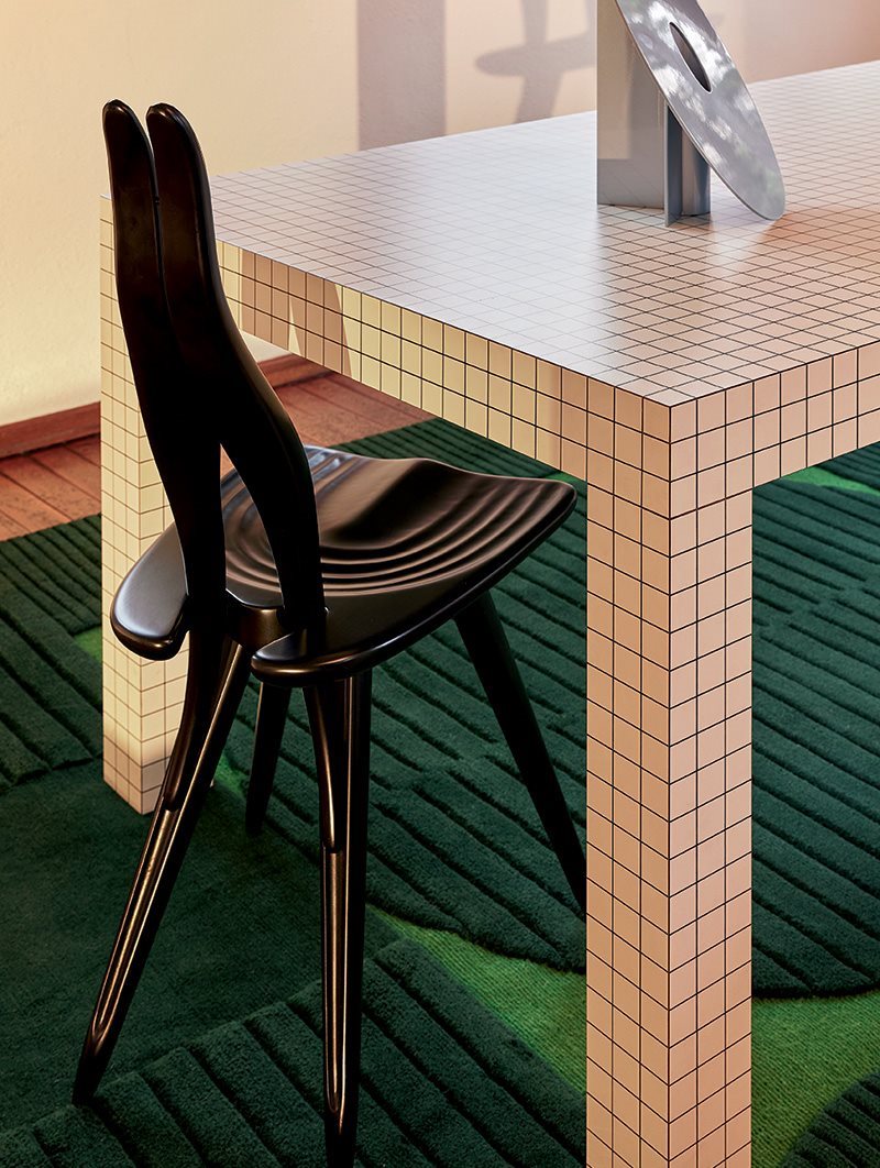 Chaise Fenis CM 2051 de Carlo Mollino - Zanotta, vue 7 - Zanotta