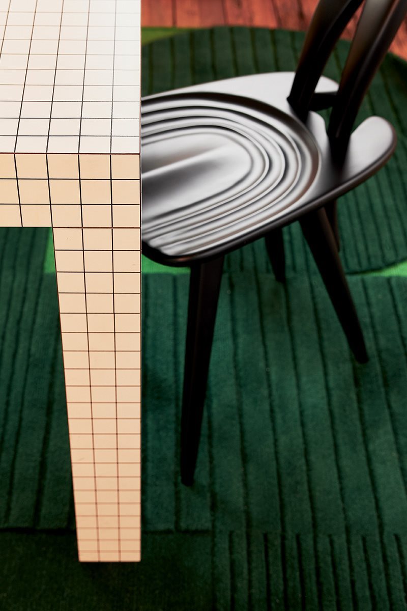 Chaise Fenis CM 2051 de Carlo Mollino - Zanotta, vue 6 - Zanotta
