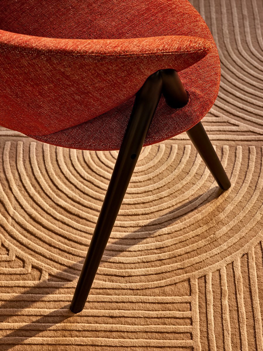 Fauteuil Oliva 883 de Constance Guisset - Zanotta, vue 5
