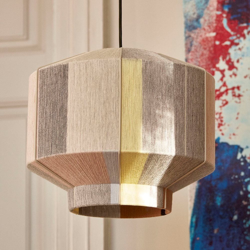 Abat-Jour Bonbon de Ana Kras - Hay-Lavande (Shade 500)-The Woods Gallery