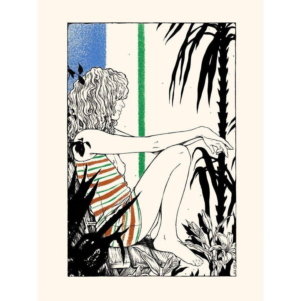 Affiche Le Jardin Aux Agaves de Été 1981-The Woods Gallery