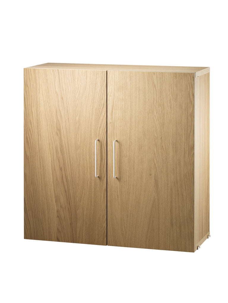 Armoire de bureau deux portes L 78 cm - String Furniture-Chêne-The Woods Gallery