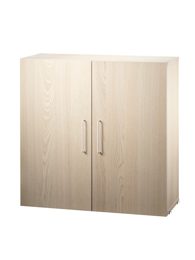 Armoire de bureau deux portes L 78 cm - String Furniture-Frêne-The Woods Gallery