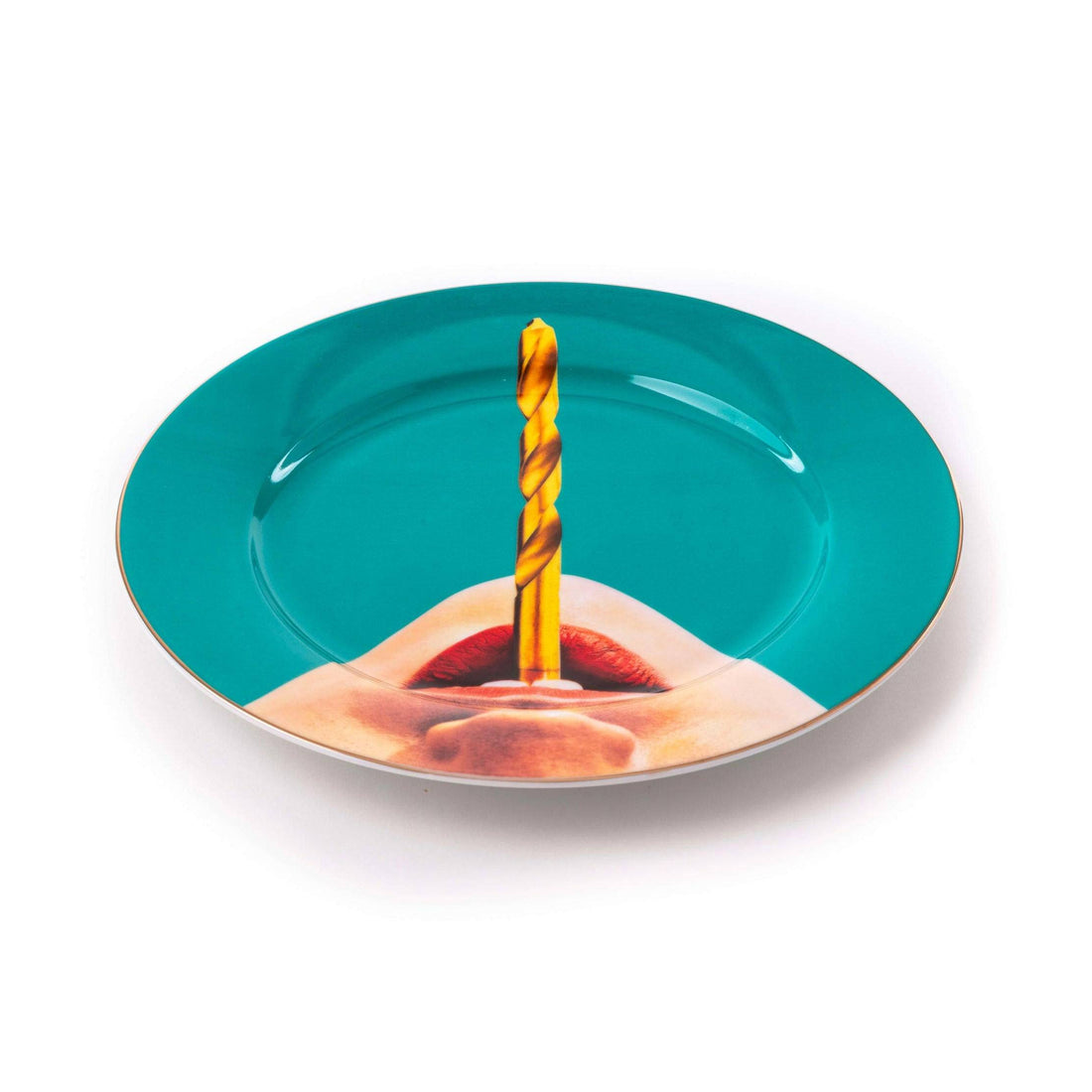 Assiette Drill de ToiletPaper - Seletti-The Woods Gallery