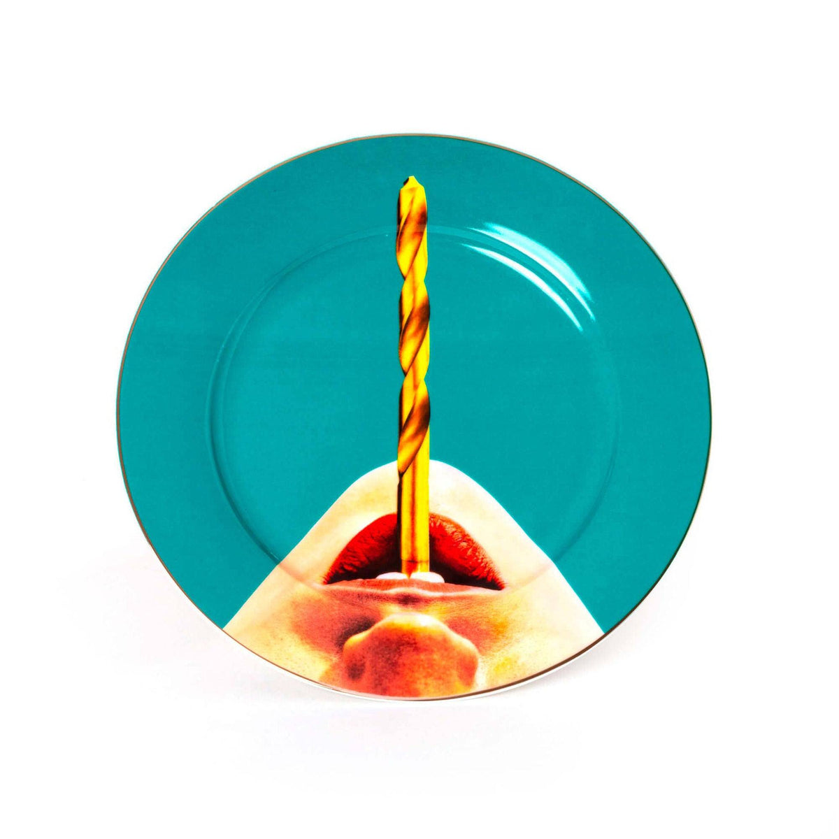 Assiette Drill de ToiletPaper - Seletti-The Woods Gallery
