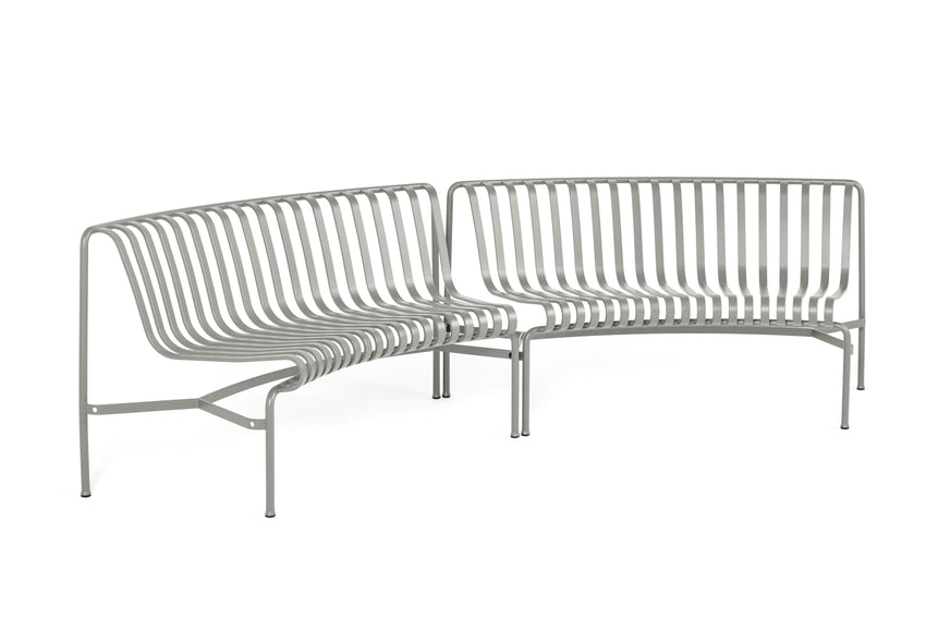 Banc Palissade Park Dining in/in - Hay-Gris ciel-The Woods Gallery