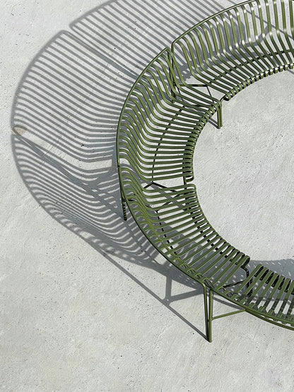 Banc Palissade Park Dining in/in - Hay-en situation 4-The Woods Gallery