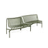 Banc arrondi Palissade Park Dining in/out - Hay-Olive-The Woods Gallery