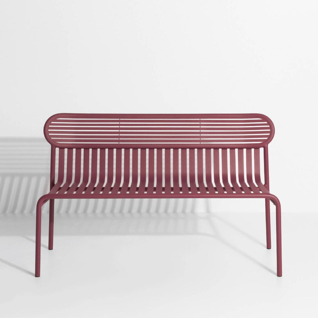 Banc avec dossier Week-End - Petite Friture-Bordeaux-The Woods Gallery