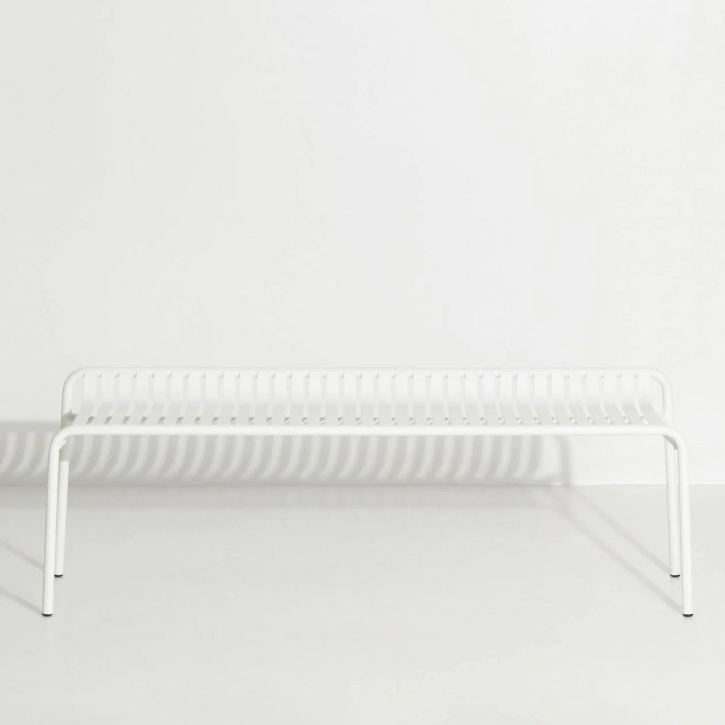 Banc de jardin Week-End - Petite Friture-Blanc-The Woods Gallery
