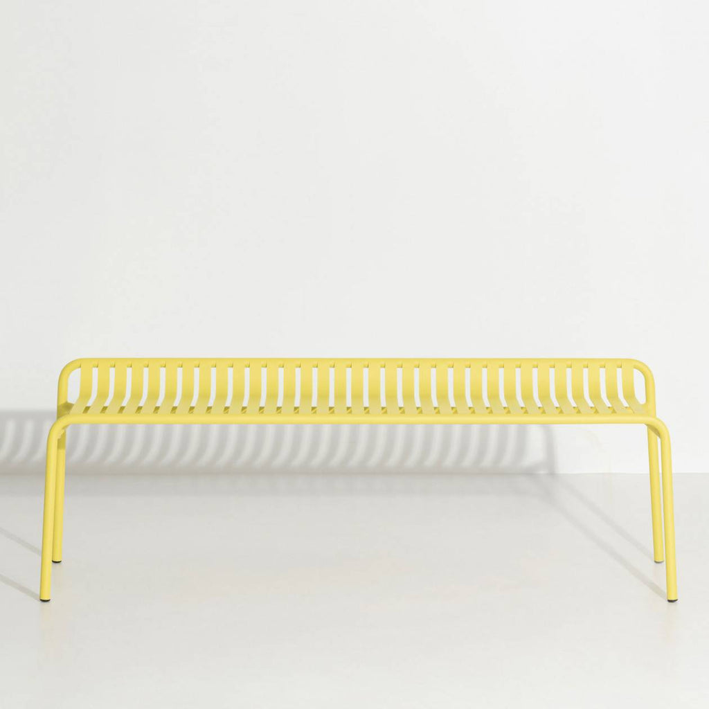 Banc de jardin Week-End - Petite Friture-Jaune-The Woods Gallery