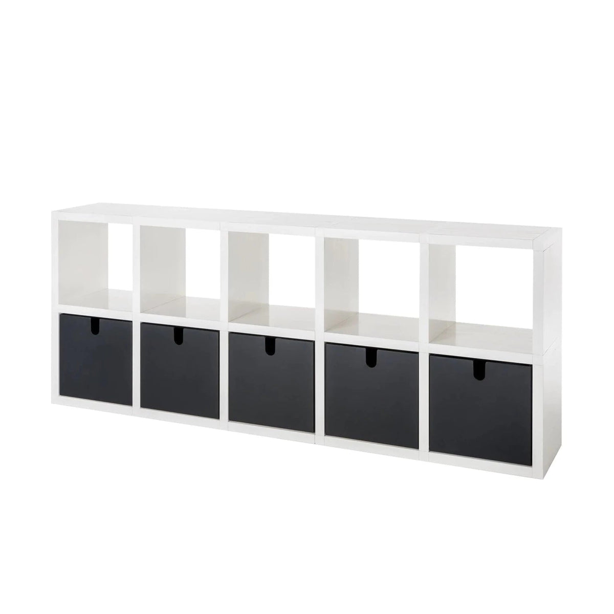 Bibliothèque Polvara de Giulio Polvara - Kartell-Blanc-196 x 80.5 cm-The Woods Gallery