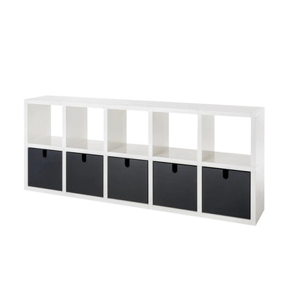 Bibliothèque Polvara de Giulio Polvara - Kartell-Blanc-196 x 80.5 cm-The Woods Gallery