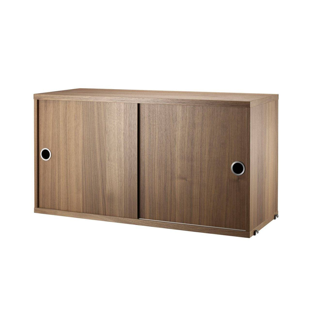 Caisson 2 portes coulissantes Cabinet-Beige-78x20cm-The Woods Gallery