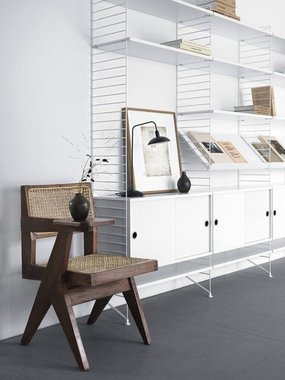Caisson 2 portes coulissantes Cabinet-Beige-78x20cm-The Woods Gallery