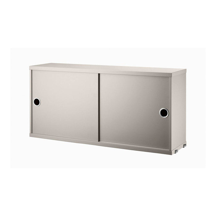 Cabinet with 2 sliding doors