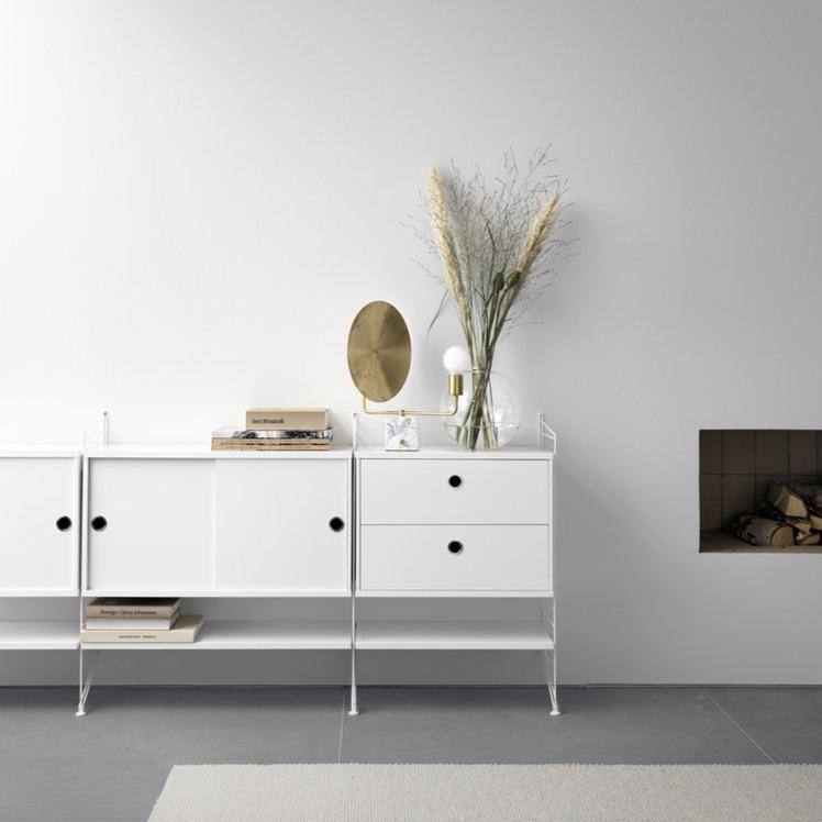 Caisson 2 tiroirs Cabinet - String Furniture