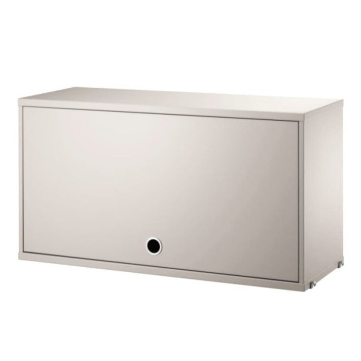 Caisson à porte battante verticale - String Furniture-Blanc-The Woods Gallery