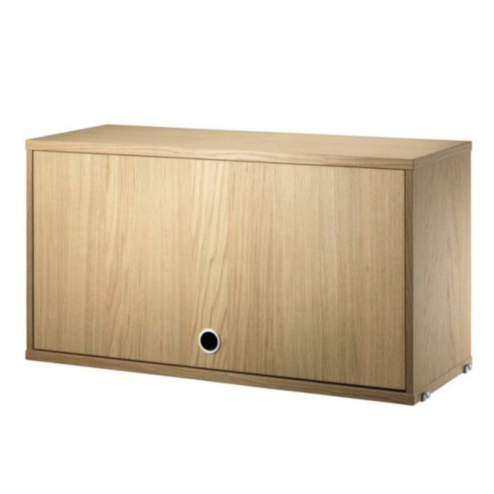 Caisson à porte battante verticale - String Furniture-Blanc-The Woods Gallery