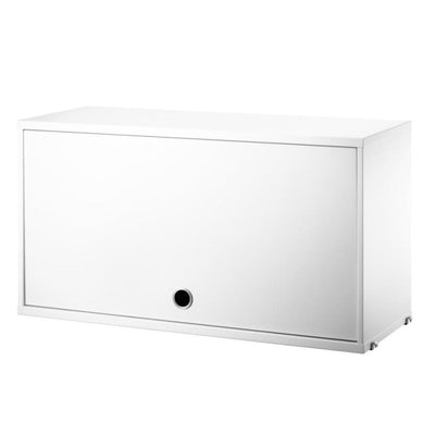 Caisson à porte battante verticale - String Furniture-Blanc-The Woods Gallery