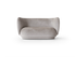 Canapé 2 places Rico Faded Velvet - Ferm Living-Gris-The Woods Gallery