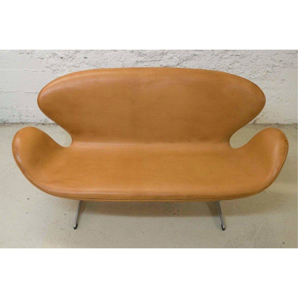 Canapé 2 places Swan Sofa de Arne Jacobsen / L 144 cm - Fritz Hansen - Vintage-The Woods Gallery