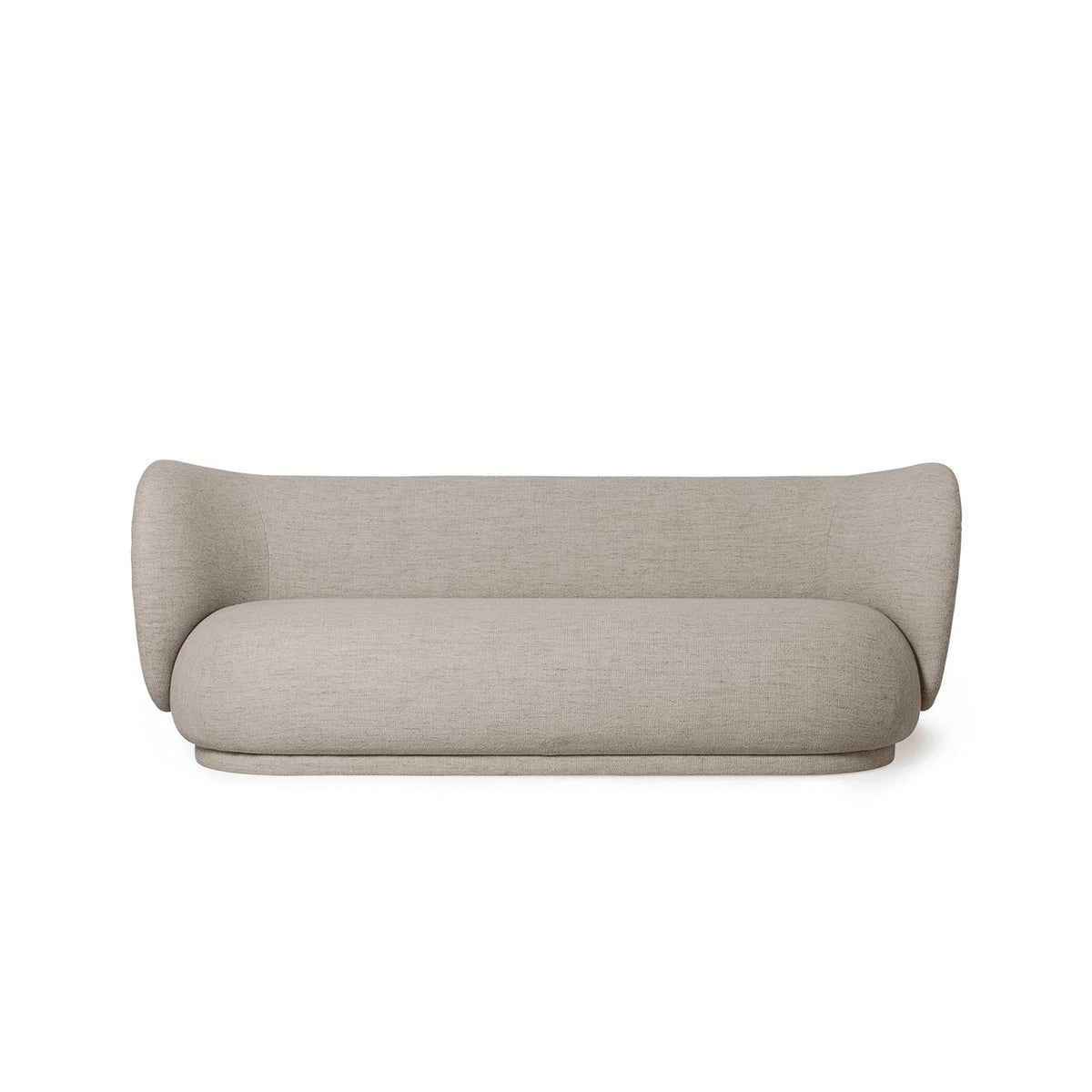 Canapé 3 places Rico Boucle - Ferm Living-Sable-The Woods Gallery