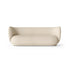 Canapé 3 places Rico Brushed - Ferm Living-Blanc cassé-The Woods Gallery