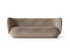 Canapé 3 places Rico Faded Velvet - Ferm Living-Beige-The Woods Gallery