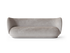Canapé 3 places Rico Faded Velvet - Ferm Living-Gris-The Woods Gallery