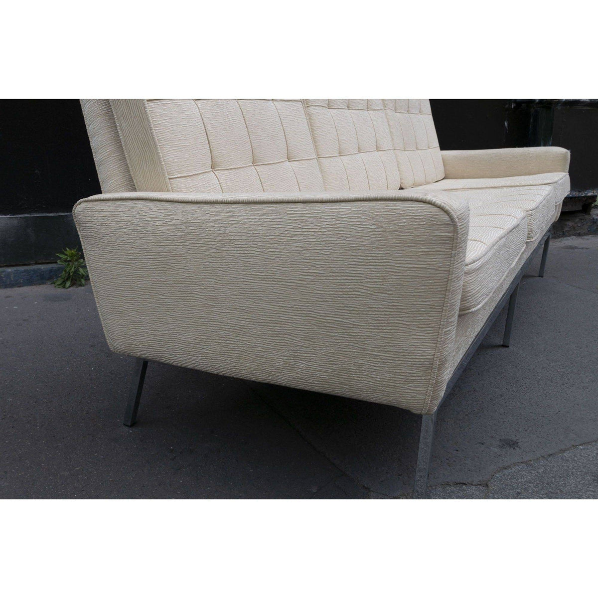 Canapé 3 places modèle 67 A de Florence Knoll / L 225 cm - Knoll - Vintage-The Woods Gallery