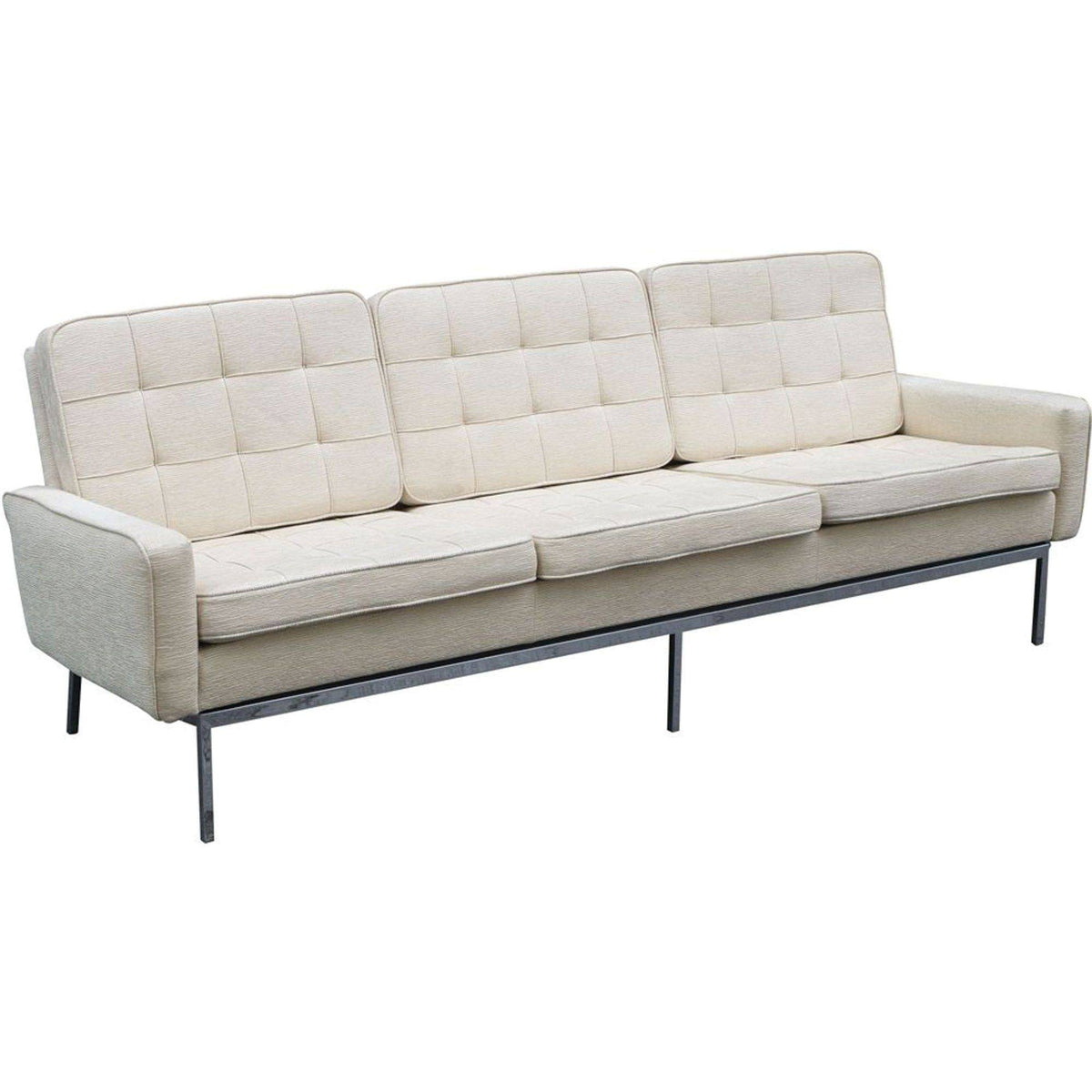 Canapé 3 places modèle 67 A de Florence Knoll / L 225 cm - Knoll - Vintage-The Woods Gallery