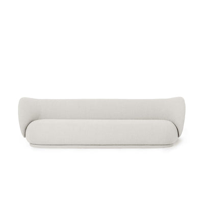 Canapé 4 places Rico Boucle de Trine Andersen - Ferm Living-Blanc cassé-The Woods Gallery