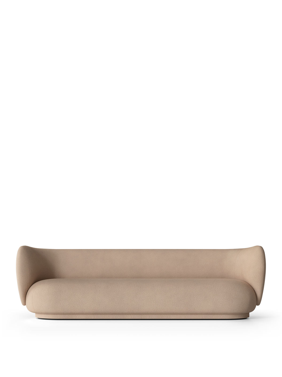 Canapé 4 places Rico Brushed de Trine Andersen - Ferm Living-Sable-The Woods Gallery