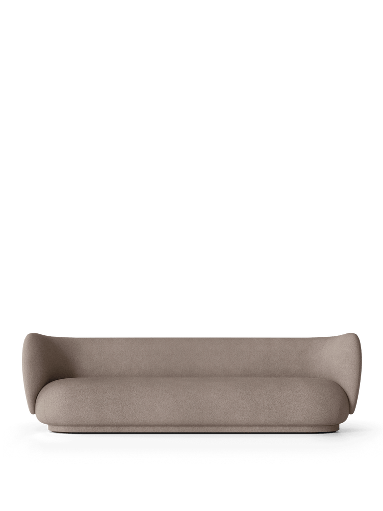 Canapé 4 places Rico Brushed de Trine Andersen - Ferm Living-Sable-The Woods Gallery