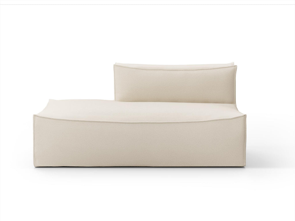 Canapé Catena module d'extrémité ouvert gauche / Large - Ferm Living-Beige-Rich Linen-The Woods Gallery