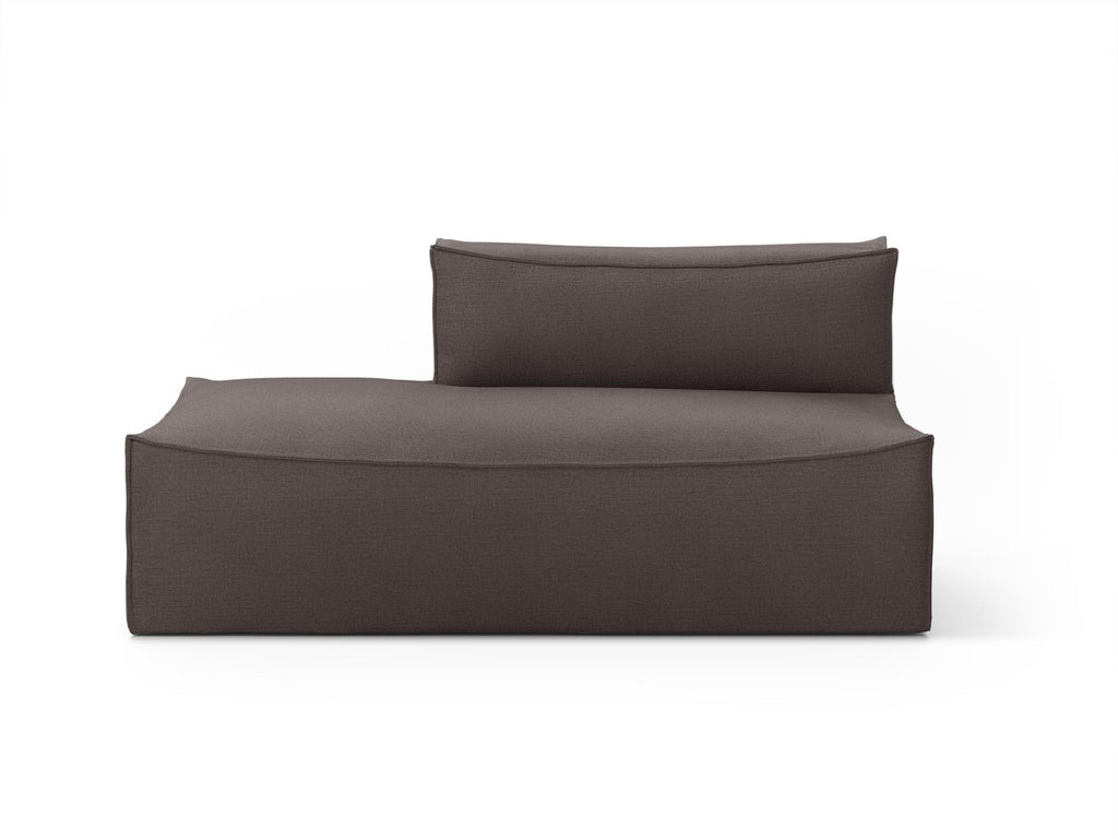 Canapé Catena module d'extrémité ouvert gauche / Large - Ferm Living-Beige-Rich Linen-The Woods Gallery