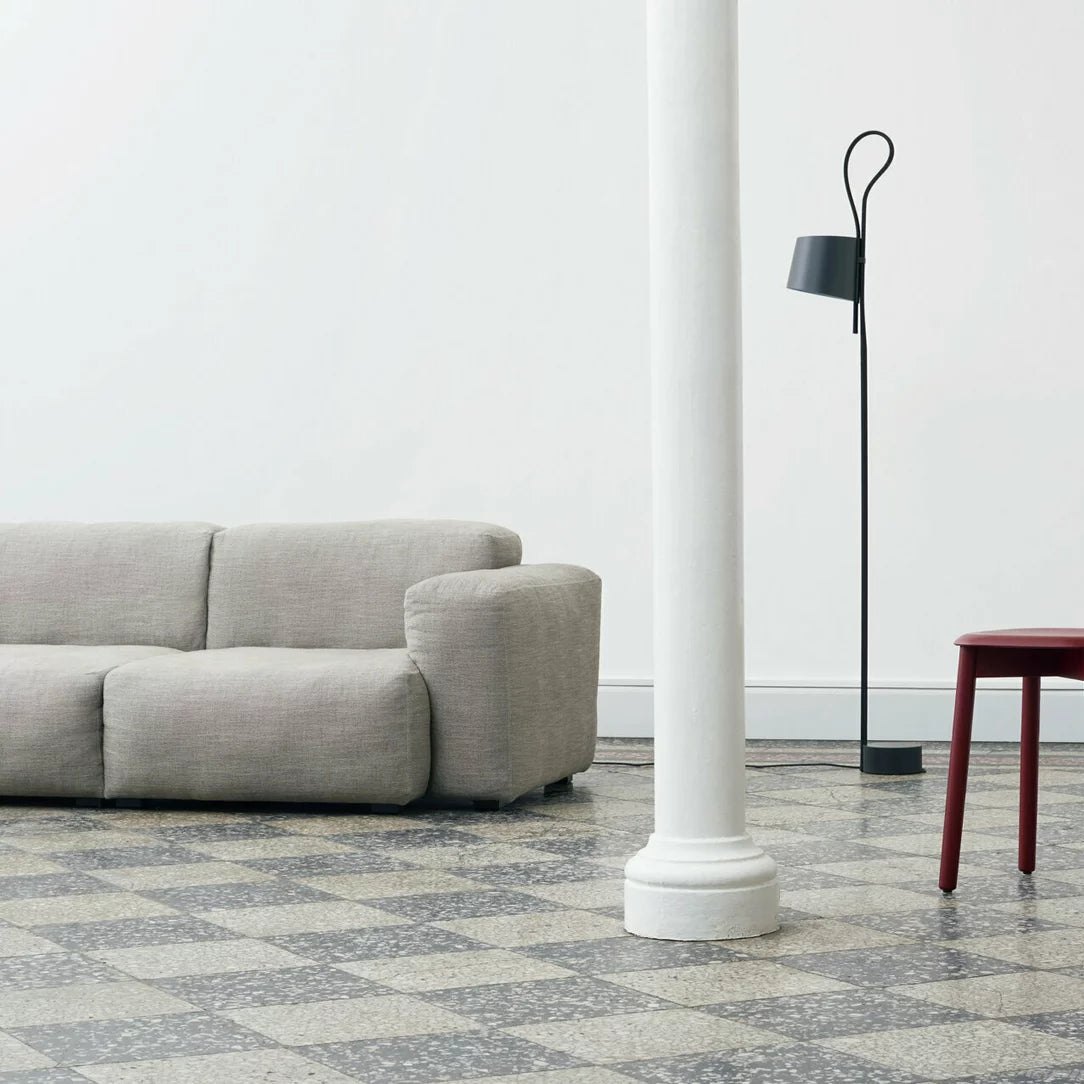 Canapé Mags Soft 2,5 places Ruskin Gris L 238 cm - Hay-The Woods Gallery