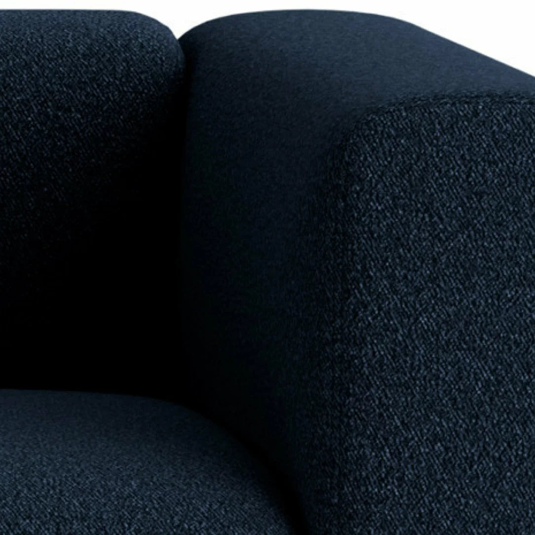 Canapé Mags Soft 3 places L 278,5 cm - Tissu Flamiber Bleu foncé - Hay-The Woods Gallery