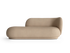 Canapé Rico Divan Brushed (Right) de Trine Andersen - Ferm Living-Sable-The Woods Gallery