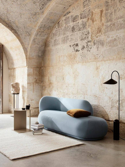 Canapé Rico Divan L Boucle de Trine Andersen - Ferm Living-Off White-The Woods Gallery