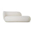 Canapé Rico Divan L Boucle de Trine Andersen - Ferm Living-Off White-The Woods Gallery