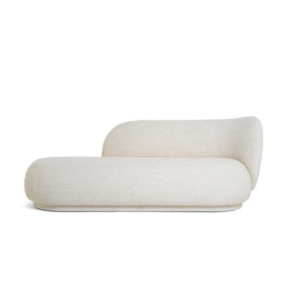 Canapé Rico Divan R Boucle de Trine Andersen - Ferm Living-Off White-The Woods Gallery