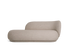 Canapé Rico Divan R Boucle de Trine Andersen - Ferm Living-Sable-The Woods Gallery