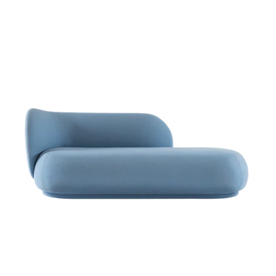 Canapé Rico Divan Tonus (Left) de Trine Andersen - Ferm Living-Bleu-The Woods Gallery