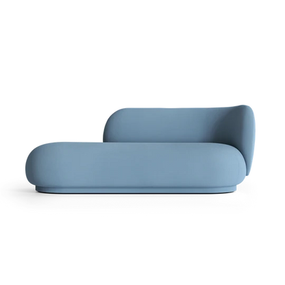 Canapé Rico Divan Tonus (Right) de Trine Andersen - Ferm Living-Bleu-The Woods Gallery