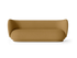 Canapé Rico Sofa 3 - Wool Boucle de Trine Andersen - Ferm Living-Marron/Jaune-The Woods Gallery