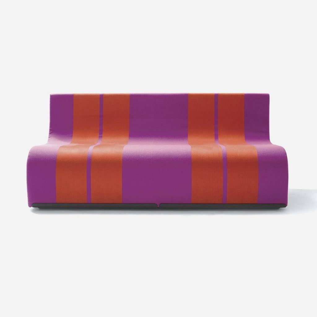 Canapé Sofo de Superstudio / L 82 cm ou L 164 cm - Poltronova-Vert et Rose-L 164 cm-The Woods Gallery